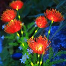 Load image into Gallery viewer, Solar Powered Flower Garden Lights, Outdoor Waterproof Decorative Landscape Lamps, Set of 2
