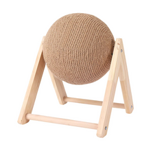 Load image into Gallery viewer, Durable Sisal Cat Scratcher Ball - Perfect for Paws
