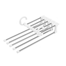 Load image into Gallery viewer, 5-in-1 Adjustable Closet Organizer Hanger
