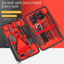 Load image into Gallery viewer, 16-Piece Stainless Steel Manicure and Pedicure Grooming Set
