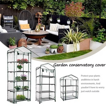 Load image into Gallery viewer, Adjustable Waterproof Plant Cover for Garden, Multi Layer Frost Protection Greenhouse for Vegetables and Flowers
