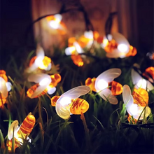 Load image into Gallery viewer, Enchanting Solar-Powered Bee String Lights with Multiple Modes
