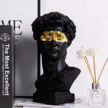 Load image into Gallery viewer, Modern David Bust Sculpture - Abstract Resin Study for Contemporary Decor
