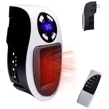 Load image into Gallery viewer, Compact Wall Mounted Electric Space Heater for Home and Office
