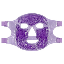Load image into Gallery viewer, Cold and Hot Therapy Full Face Gel Bead Mask with Eye Compress
