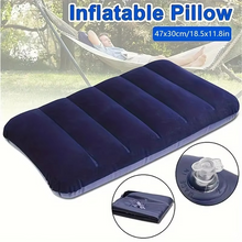 Load image into Gallery viewer, Inflatable Travel and Camping Pillow, Foldable Air Cushion 18.5 x 11.8 in
