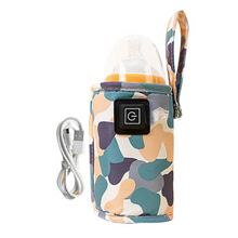 Load image into Gallery viewer, USB Bottle Warmer and Insulated Travel Bag for Baby Milk and Water
