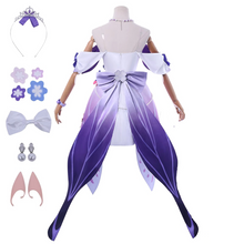Load image into Gallery viewer, Halloween Full Set for Women – Dress, Wig, Hairband, Butterfly Hairclip, and Props
