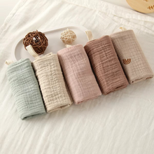 Load image into Gallery viewer, Soft 6-Layer Pure Cotton Baby Washcloth and Burp Cloth Set

