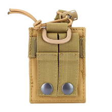 Load image into Gallery viewer, Tactical 600D MOLLE Radio Pouch Walkie Talkie Holder Waist Carry Case
