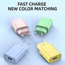 Load image into Gallery viewer, 10W USB Wall Charger 5V 2A Power Adapter for Fast Mobile Phone Charging
