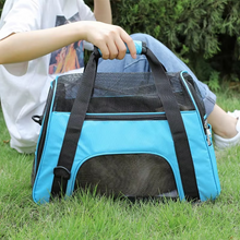 Load image into Gallery viewer, Soft-Sided Pet Carrier with Breathable Mesh for Small Dogs and Cats
