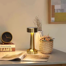 Load image into Gallery viewer, Retro LED Touch Sensor Table Lamp - Rechargeable Night Light for Home Interiors
