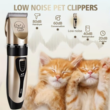 Load image into Gallery viewer, Cordless Pet Hair Trimmer Kit for Dogs and Cats – Electric Precision Grooming Clippers
