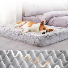Load image into Gallery viewer, Dog Bed Mat with Removable Cushion Insert and Adjustable Firmness, Five Size Options
