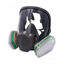 Load image into Gallery viewer, Comprehensive Full Face Respirator Safety Gas Mask with Anti-Fog Protection
