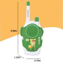 Load image into Gallery viewer, 2pcs Kids Walkie-Talkies, 1600–1600ft Two-Way Radios, Mini Outdoor Adventure Toy Set
