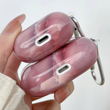 Load image into Gallery viewer, Wireless Bluetooth Case with Marble Grain Finish for AirPods
