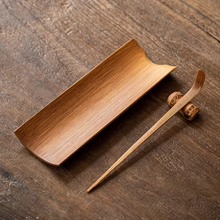 Load image into Gallery viewer, Natural Bamboo Tea Scoop and Needle Set for Traditional Tea Ceremony
