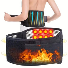 Load image into Gallery viewer, Adjustable Self-Heating Magnetic Therapy Back and Waist Support Belt

