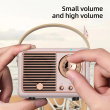 Load image into Gallery viewer, Vintage-Style Wireless Bluetooth Speaker with Subwoofer
