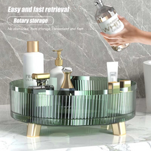 Load image into Gallery viewer, Clear Rotating Makeup Organizer for Easy Access &amp; Display
