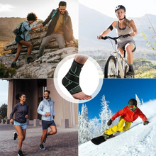 Load image into Gallery viewer, Adjustable Compression Ankle Support Brace for Sports and Workout
