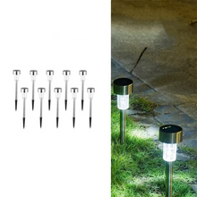 Load image into Gallery viewer, Solar-Powered Fairy Light 10-Piece Set for Outdoor Landscaping
