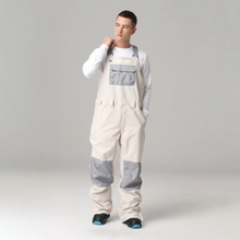 Load image into Gallery viewer, Waterproof Windproof Ski Bib Pants for Men and Women – Insulated Winter Snow Overalls
