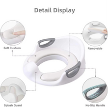 Load image into Gallery viewer, Secure &amp; Comfortable Toddler Potty Seat with Easy-Grip Handles
