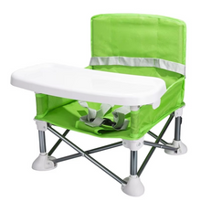 Load image into Gallery viewer, Portable Folding Baby Booster Seat for Dining and Travel
