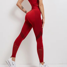 Load image into Gallery viewer, Seamless High Waisted Push Up Workout Leggings for Women
