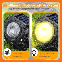 Load image into Gallery viewer, Solar-Powered LED Stone Spotlight for Outdoor Landscaping
