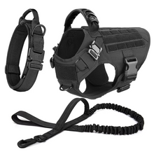 Load image into Gallery viewer, Tactical Dog Harness and Leash Set for Medium and Large Dogs
