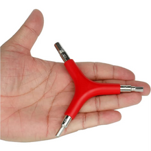 Load image into Gallery viewer, 3-Way Y-Shaped Hex Wrench Tool 0.16in, 0.20in, 0.24in  for Bike Repair and Outdoor Use
