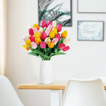 Load image into Gallery viewer, Vibrant Spring Silk Floral Arrangement - 10 Piece Set

