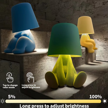 Load image into Gallery viewer, Creative Shy Boy Table Lamp for Kids Bedroom and Bedside Décor
