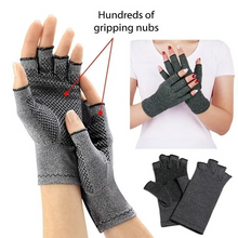 Load image into Gallery viewer, Compression Arthritis Gloves Fingerless Wrist Support for Hand Pain Relief and Fitness
