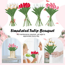 Load image into Gallery viewer, Vibrant Spring Silk Floral Arrangement - 10 Piece Set
