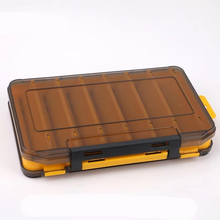 Load image into Gallery viewer, Double Sided Waterproof Fishing Tackle Box with U-Shaped Storage and Transparent Design

