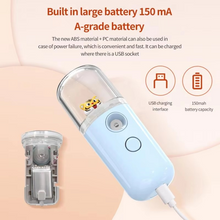 Load image into Gallery viewer, Portable Facial Mist Sprayer Rechargeable Mini Steamer for Deep Hydration
