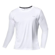 Load image into Gallery viewer, Mens Breathable Dry Fit Sports Training Top with Seven Sleeve Length
