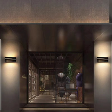 Load image into Gallery viewer, Weather-Resistant LED Wall Lamp for Exterior Elegance
