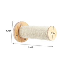 Load image into Gallery viewer, Wall-Mounted Cat Stairway and Scratching Post
