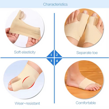 Load image into Gallery viewer, Soft Silicone Gel Toe Spacers for Alignment &amp; Comfort
