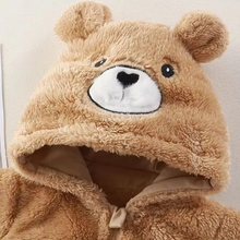 Load image into Gallery viewer, Cozy Cartoon Animal Baby Romper for Chilly Seasons
