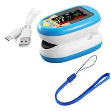 Load image into Gallery viewer, Rechargeable Pediatric Finger Oximeter, Wellness &amp; Sports Monitor
