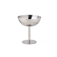 Load image into Gallery viewer, Stainless Steel Dessert Cup 7oz Silver Serving Bowl for Ice Cream, Fruit, and Snacks
