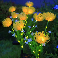 Load image into Gallery viewer, Solar Powered Flower Garden Lights, Outdoor Waterproof Decorative Landscape Lamps, Set of 2
