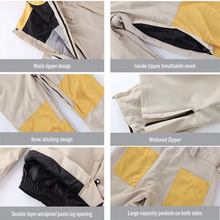 Load image into Gallery viewer, Waterproof Windproof Ski Bib Pants for Men and Women – Insulated Winter Snow Overalls
